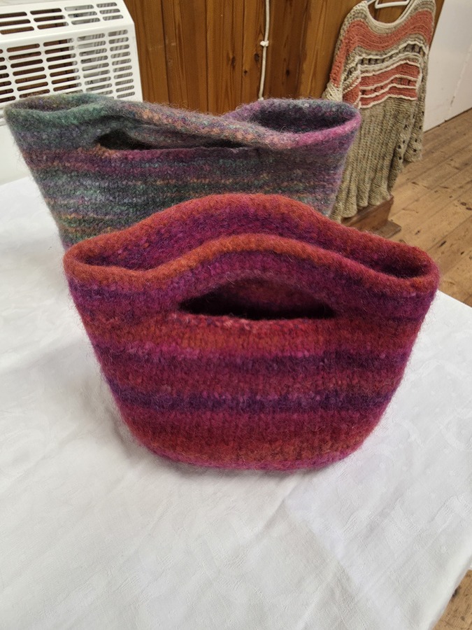 Daryl - wet felted bags